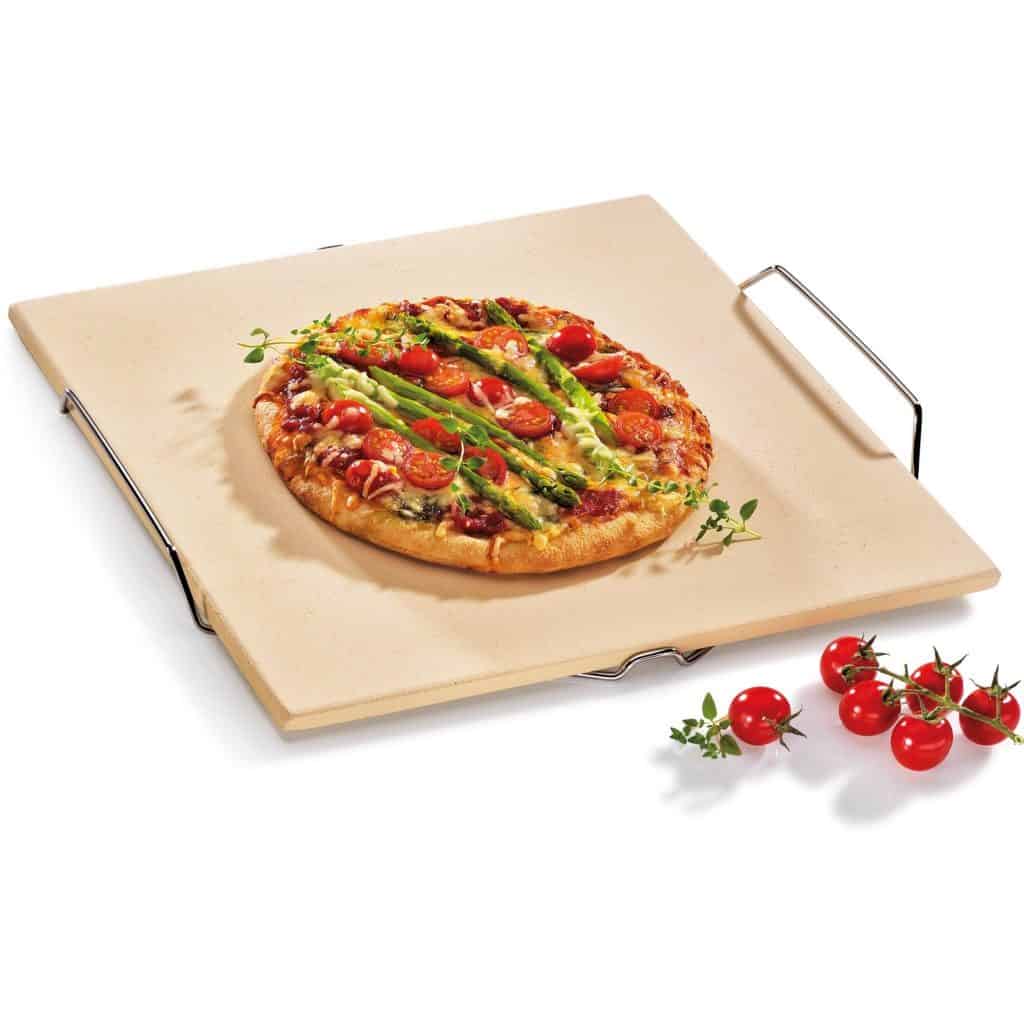 Küchenprofi Rektangulær Pizzasten med stativ test